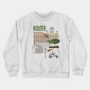 Romin' around Rome Crewneck Sweatshirt